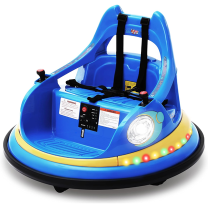 Electric Bumper Car for Kids with Remote Controller